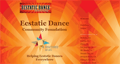 Desktop Screenshot of ecstaticdance.org